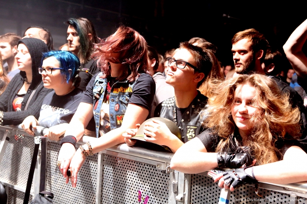People. SABATON @ Vilnius (2016)