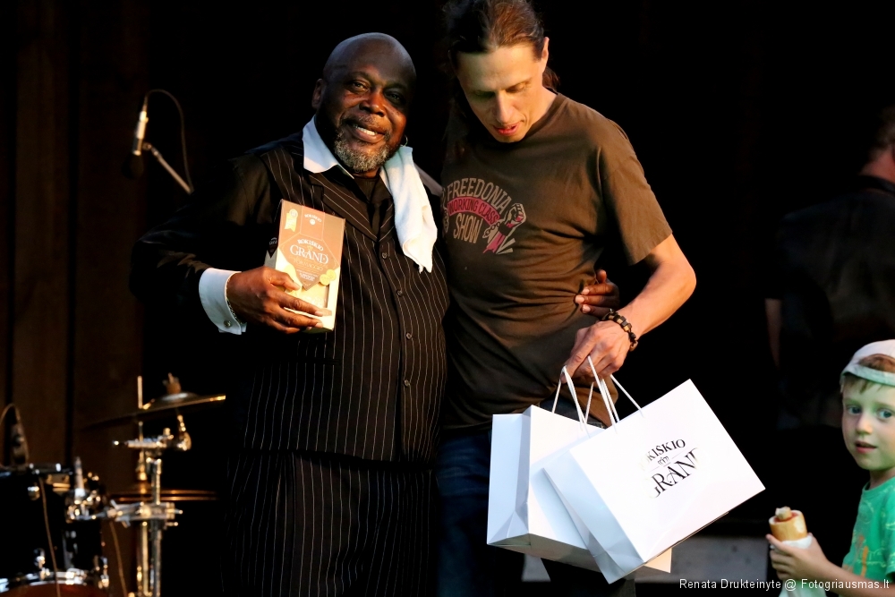 After concert. Leon BEAL ir Sax GORDON @ Vilnius (2019)
