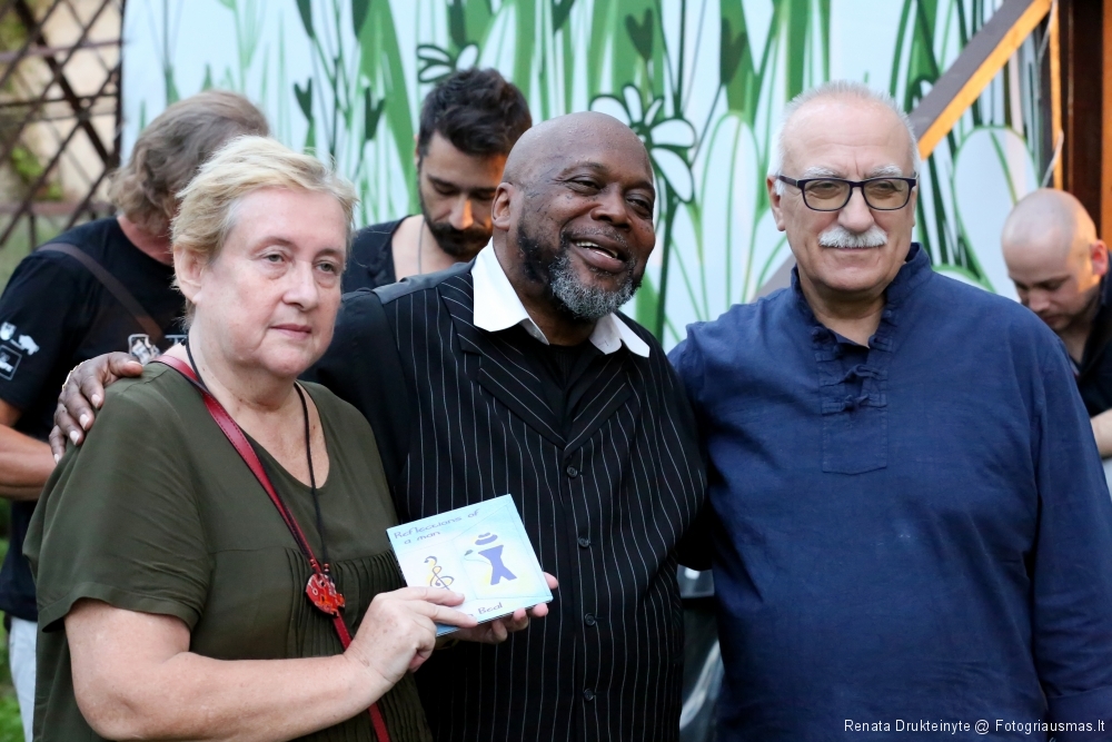 After concert. Leon BEAL ir Sax GORDON @ Vilnius (2019)
